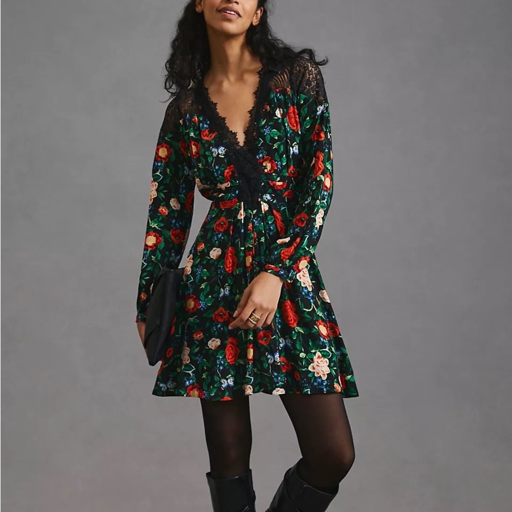 NWT Anthropologie Lacey dress sz 10